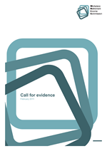 WRIC Call for evidence cover