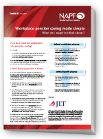 Workplace pension made simple